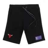 Bermuda Moletom Nba Juvenil Chicago Bulls Nb685 Original