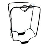 Kit 2 Capa De Plástico Para Mala Viagem Grande Transparente