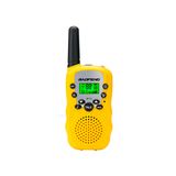 Par Rádio Comunicador Baofeng 22 Canais T3 Amarelo Homologação: 26861811346