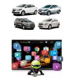 Kit Multimídia Onix Prisma Joy 12 / 19 Android 7 Pol 2/32gb Carplay Bt Usb Gps - Adak