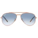 Óculos Ray-ban Aviator Polido Ouro Rosado