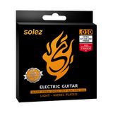 Encordoamento Guitarra Solez 010 046 Slg10 Nickel Plated