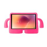 Capa Boneco Infantil + Película Samsung Galaxy Tab A 8 Rosa