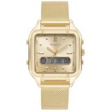 Relógio Euro Feminino Anadigi Dourado 41mm - Eubj3890aaw/4d