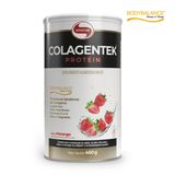 Proteína Colagentek Protein Vitafor Bodybalance Morango 460g