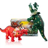 Dragão De Brinquedo Dragon Dinossauro 2 Cabeças Vinil Menino