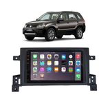 Kit Multimídia Grand Vitara 08 / 15  Android 7 Pol 2/32gb Carplay Bt Usb Gps - Adak