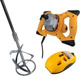 Misturador De Argamassa E Tinta 1600w Com Nível A Laser Menegotti - 220v