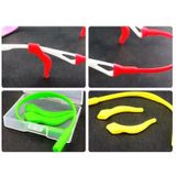 Suporte De Orelha + Cordão De Silicone Para Óculos Infantil