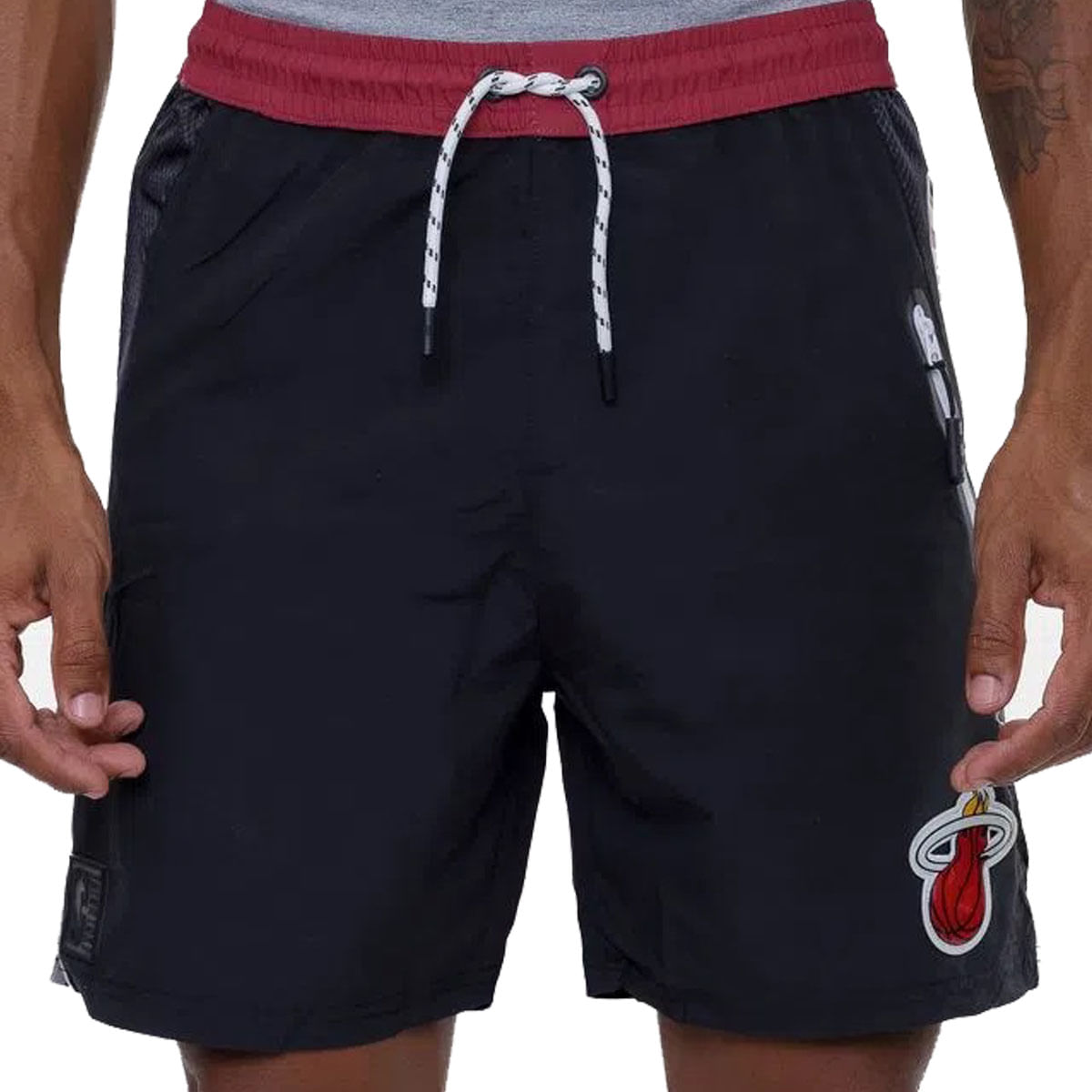 Bermuda Nba Masculina Miami Heat Volley N493a Original