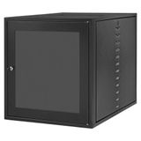 Rack 19&#39; 12u 400mm - Aço | Passagem Cabos | Ventilação