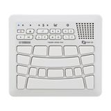 Bateria Eletrônica De Dedo Portátil Fgdp 30 Branca Yamaha