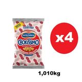 Kit 4 Pacotes Amendoim Crocante Salgado Crokissimo 1,01kg.