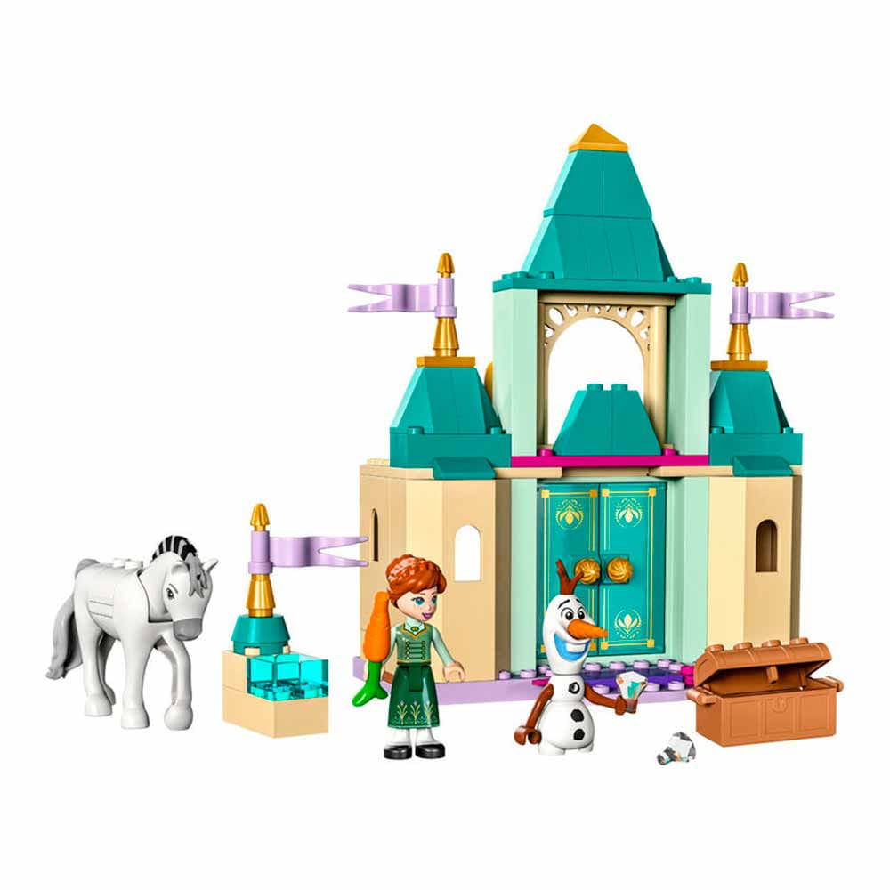 Bloco De Montar Frozen Castelo Divertido De Anna E Olaf 108 Pecas Lego