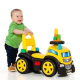 Andador Infantil 3 X 1 Caminhao Amarelo Cardoso Toys