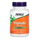 Triphala 500mg Now Foods 120 Tabs Importado