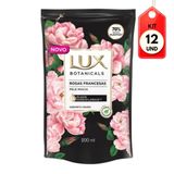 Kit C/12 Lux Rosas Francesas Sabonete Líquido Refil 200ml