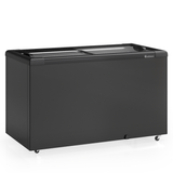 Freezer/conservador Horizontal All Black Ghd-400 Lb Pr - Dupla Ação 395 Litros Led Perimetral - Gelopar 110v Gelopar