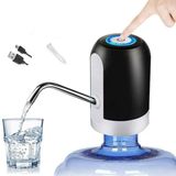 Bomba Recarregavel Eletrica Usb Para Agua De Garrafão