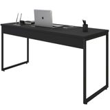 Mesa Para Escritorio 150x75 Cm 133160 Preto Mobel Preto