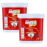 Massa Corrida Pva Acabamento Parede Uso Interno 2 Unid 1,6kg