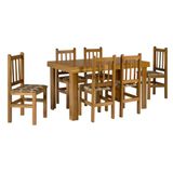 Conjunto de Mesa com 6 Cadeiras 153/20 Cerejeira