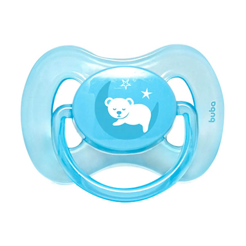 Chupeta Silicone Ultra Soft 0 6m Comfort Urso Azul Buba