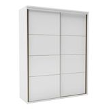 Guarda-Roupa Solteiro Eleganza 2 PT 3 GV Branco