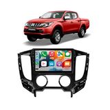 Kit Multimídia L200 Triton Ar Analogico 16 / 23 9 Pol Android Carplay 2/32gb - 915br Roadstar