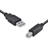 Cabo Usb Para Impressora A Macho X B Macho 2.0 - 5m Uambm-5
