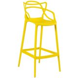 Banqueta Alta Masters Allegra 76 Cm Amarelo