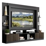 Rack Estante Painel Suporte Tv 65´´ Preto /tenerife