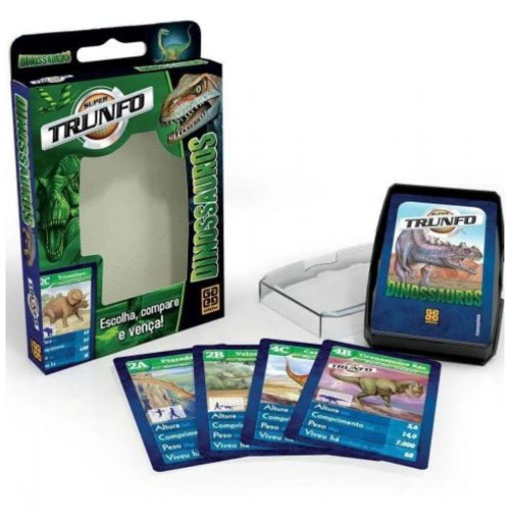 Jogo Super Trunfo Dinossauros 01402 Grow