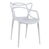 Cadeira Masters Allegra - Cinza Claro