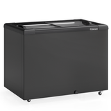 Freezer/conservador Horizontal All Black Ghd-300 Lb Pr- Dupla Ação 295 Litros Led Perimetral - Gelopar 110v Gelopar