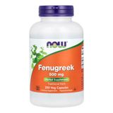 Feno-grego 500mg Now Foods 250 Cáps Importado
