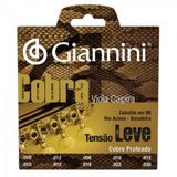 Encordoamento Para Viola Gesvl Serie Cobra Aco Leve Giannini