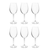 Conjunto de Taças para Vinho com 6 Unidades Bohemia I Transparente 450 ml