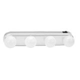 Luz De Espelho Maquiagem Camarim  Led 4 Lampadas Sem Fio