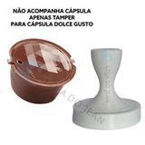 Tamper Socador Cápsula Dolce Gusto Reutilizável Café Branco