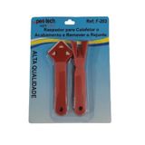 Kit Raspador Removedor E Calafetador Para Acabamento De Rejunte E Silicone F203