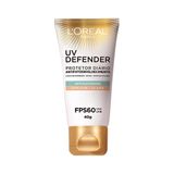 Protetor Solar Uv Defender Fps60 Pele Clara 40g