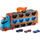 Hot Wheels Caminhão Pista Com Carrinhos - Mattel Gvg37