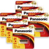 Bateria Cr123 3v 6 Panasonic Photo Kit C/6 Pilha Cr123a