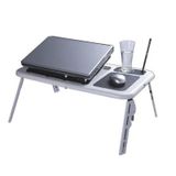 Mesa Para Notebook Com Cooler E Sensor Touch Do Mouse Tomate