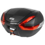 Bau Monokey De 47 Litros Tampa Abs Fibra Givi V47nn