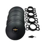 Calotas Miollo Gm Corsa Aro 13 1994/2012 Tradicional Preto