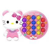 Pop It Fidget Toy Bubble Sensorial Hello Kitty Happy Time