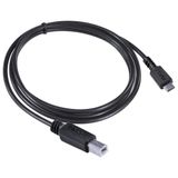 Cabo Usb Tipo C Para Usb B 2.0 Impressora 1m Preto - Pucbp-1