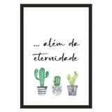 Quadro Decorativo Além da Eternidade Branco